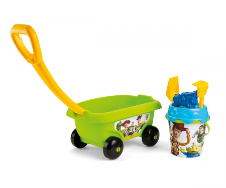 wózek z akcesoriami do piasku Toy Story smoby wózek z akcesoriami do piasku Toy Story