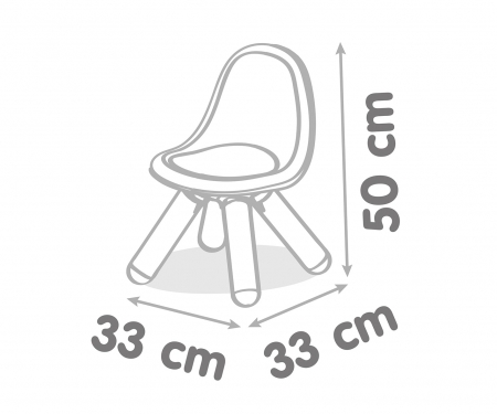 Dětská židlička modrá smoby Dětská židlička modrá