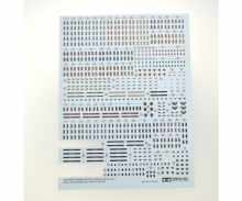 tamiya 1:35 WWII Ger.Milit.Insignia Decal Vol.2, decal set