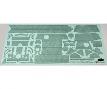 tamiya 1:35 Panther G Early Zimmerit Sheet Model Accessory