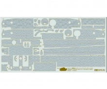 tamiya 1:35 Zimmerit Dekor-Satz Tiger I, decal set