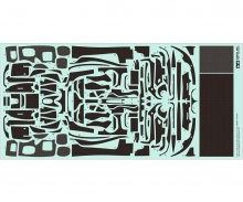 La Ferrari Carbon-Decal tamiya La Ferrari Carbon-Decal