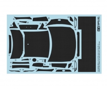 Subaru BRZ Carbon-Decal tamiya Subaru BRZ Carbon-Decal