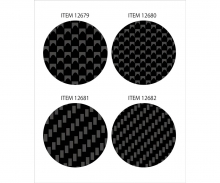 tamiya 1:6 Carbon Decal Plain F, decal sheet, carbon look