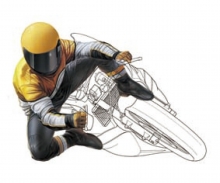 tamiya 1:12 Racing Rider (2013)