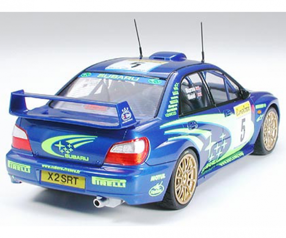 124 Subaru Impreza WRC 2001 Fahrzeuge 124 Plastik
