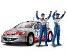 Peugeot 206 WRC Winner Version tamiya Peugeot 206 WRC Winner Version