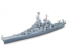 tamiya 1:700 US Missouri Battleship WL