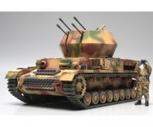 tamiya 1:48 WWII Dt.Flakpanzer IV Wirbelwind(4)