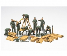tamiya 1:48 WWII Diorama-Set Feld-Instandsetz.