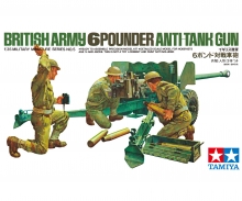 tamiya 1/35 Brit. 6pdr Anti-Tank Gun