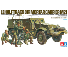 tamiya 1:35 US M21 Halftrack w/Mortar (4)