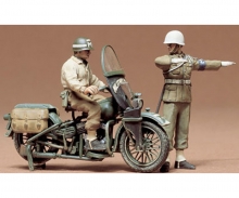 tamiya 1:35 US Military Police Motorcy. (2)