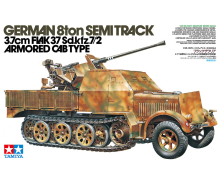 tamiya 1:35 Dt. Sd.Kfz.7/2 8to Halbk.Flak37