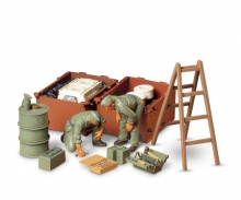 tamiya 1:35 Diorama-Set Dt. Panzer Instands.(2)