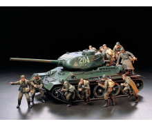 tamiya 1:35 Fig-Set Sov. Infantry Assault (12)