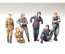 tamiya 1:35 WWII Fig-Set Sov.Tank Crew Rest(6)