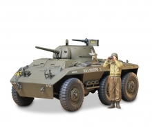 tamiya 1:35 US Light Arm. Tank Greyhound (1)