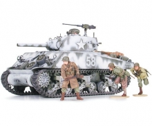 tamiya 1:35 US Sherman M4A3 105mm Haub. (9)