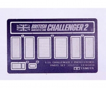 tamiya PE-Parts Challenger 2