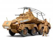 tamiya 1:35 Dt. SdKfz.232 SpPz Afrika (2)