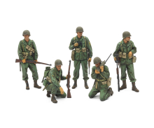 tamiya 1:35 US Infantry Scout Set, plastic figure kit