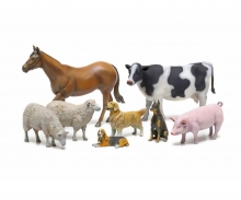 tamiya 1:35 Livestock Set 2, diorama model kit