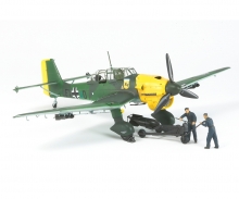 tamiya 1:48 WWII I/T Ju-87 B-2 Stuka w/Bomb L.