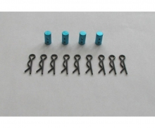 tamiya Alu Endkappen 5mm Blau