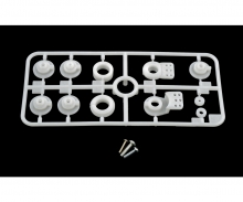 tamiya RC Standard Servo-Saver-Set white