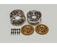 tamiya Porsche 934 Wheels chr./gold 26mm(2)