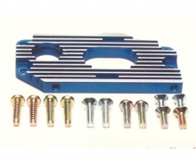 tamiya F1 Alu Motorhalter blau