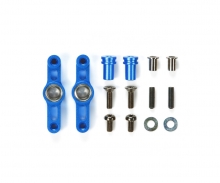 tamiya TT-02 Alu Lenkhebel-Set Blau eloxiert