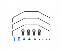 tamiya TC01 Stabilisator-Set (1) w/m/h