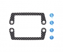 TC-01 Carbon Battery Holders tamiya TC-01 Carbon Battery Holders