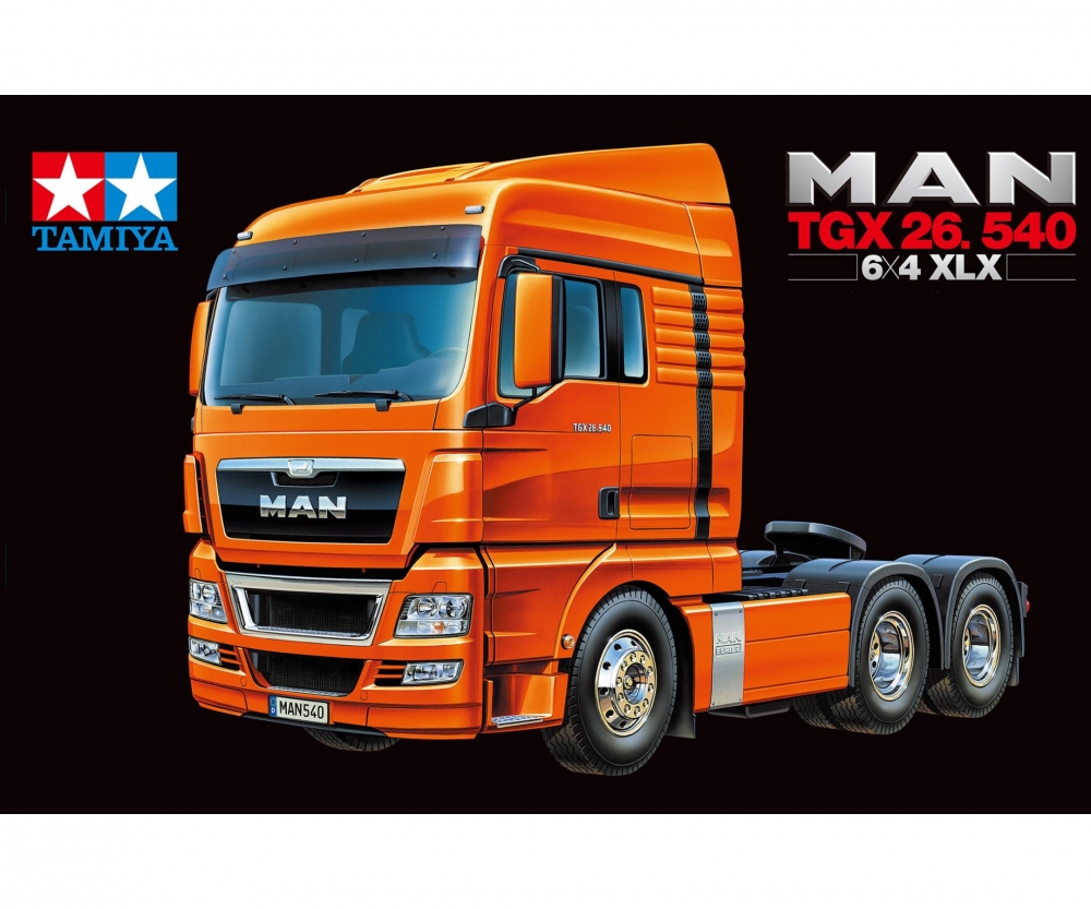 1 14 Rc Lkw Man Tgx 26 540 Xlx 6x4 3axle Rc Traktor Trucks 1 14