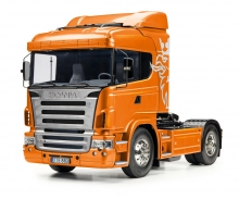 1:14 RC Scania R470 4x2 Orange met.prep. tamiya 1:14 RC Scania R470 4x2 Orange met.prep.