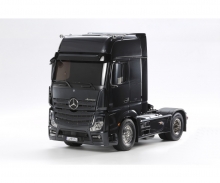 1:14 RC Mer.Benz Actros 2 Giga, black tamiya 1:14 RC Mer.Benz Actros 2 Giga, black