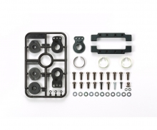 1:14 Alu Servohalterung US-Trucks m. HT tamiya 1:14 Alu Servohalterung US-Trucks m. HT