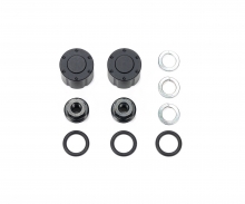 1:14 Hub Nuts for Dual Whl Bla (2) tamiya 1:14 Hub Nuts for Dual Whl Bla (2)
