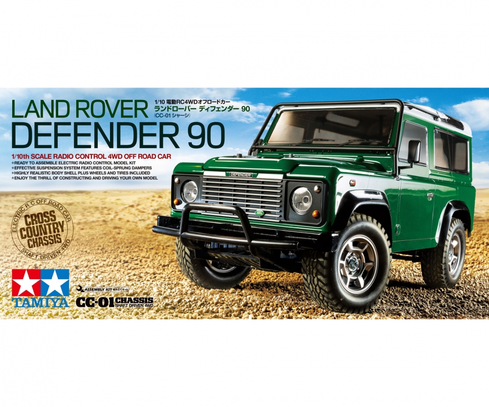 1 10 Rc Land Rover Defender 90 Cc 01 Rc On Road 2 4 Wd Rc
