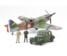 1:48 WWII Dewoitine D.520 Fren.Ace w.Sc tamiya 1:48 WWII Dewoitine D.520 Fren.Ace w.Sc