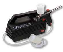 Basic Compressor w/Airbrush tamiya Basic Compressor w/Airbrush