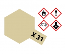 tamiya X-31 Titanium Gold Gloss 23ml