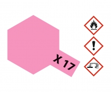 X-17 Pink glänzend 10ml Acryl (VE6) tamiya X-17 Pink glänzend 10ml Acryl (VE6)