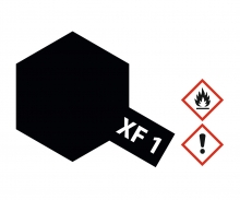 XF-1 Flat Black 10ml tamiya XF-1 Flat Black 10ml