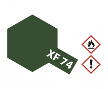 tamiya XF-74 Flat Olive Drab JGSDF 10ml