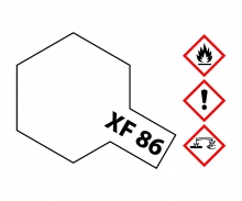 tamiya XF-86 Flat Clear 10ml Acrylic