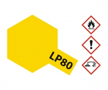 tamiya LP-80 Flat Yellow 10ml