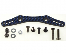 tamiya M-05 Carbon Dämpferbrücke hi./blau